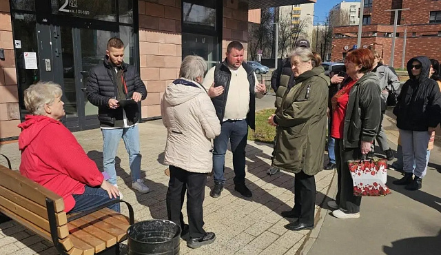 Обход территории района