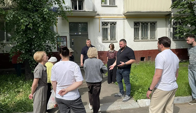 Обход территории района