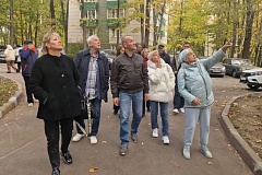 Обход территории района